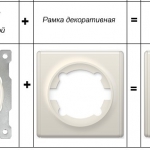 Розетка ТФ/COMP RJ14/RJ45. Арт. 1Е20801301(цвет бежевый)_фото_2