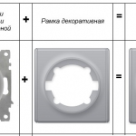 Розетка компьютерная 1хRJ45. Арт. 1Е20701302(цвет серый)_фото_2